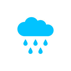 Blue Cloud Rain icon