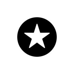 Star icon vector for web, computer and mobile app