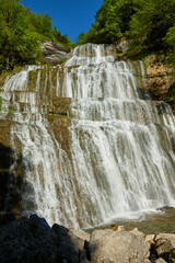 Fototapeta premium Cascade du Hérisson, Chute de l'Eventail