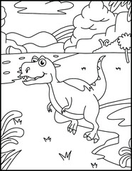 dinosaur coloring pages for kids