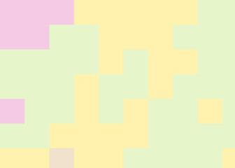 Color Pixels Cloud Abstract Computational Generative Art background illustration