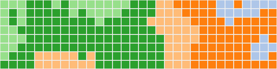 Color Pixels Cloud Abstract Computational Generative Art background illustration