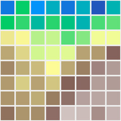 Color Pixels Cloud Abstract Computational Generative Art background illustration