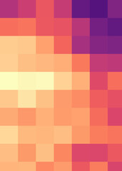 Color Pixels Cloud Abstract Computational Generative Art background illustration