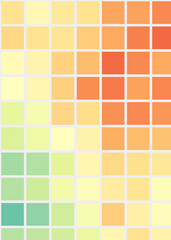 Color Pixels Cloud Abstract Computational Generative Art background illustration