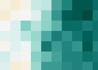 Color Pixels Cloud Abstract Computational Generative Art background illustration