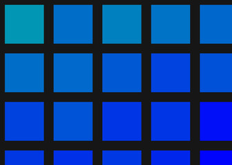 Color Pixels Cloud Abstract Computational Generative Art background illustration