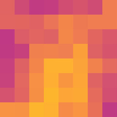 Color Pixels Cloud Abstract Computational Generative Art background illustration