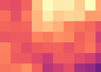 Color Pixels Cloud Abstract Computational Generative Art background illustration