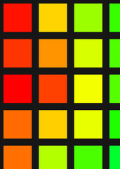 Color Pixels Cloud Abstract Computational Generative Art background illustration