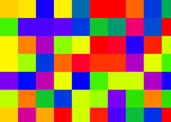 Color Pixels Cloud Abstract Computational Generative Art background illustration