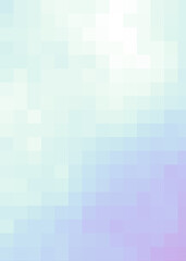Color Pixels Cloud Abstract Computational Generative Art background illustration
