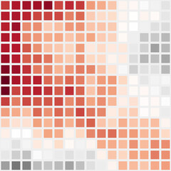 Color Pixels Cloud Abstract Computational Generative Art background illustration