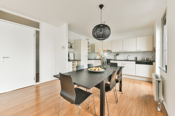 Luxury and beautiful dining room interior design