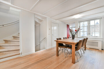 Luxury and beautiful dining room interior design