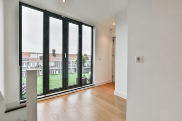 Interior of a spacious room in a luxury house