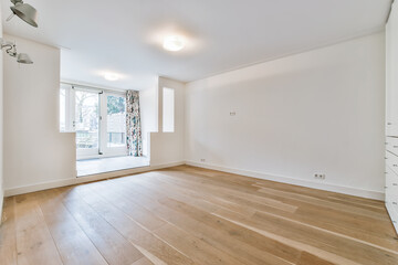 Interior of a spacious room in a luxury house