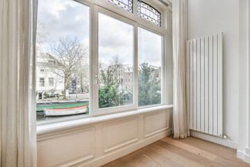 Interior of a spacious room in a luxury house