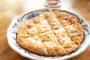 Cheese Bread Appetizer and Marinara Sauce