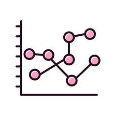 Graphics Line Filled Vector Icon Design
