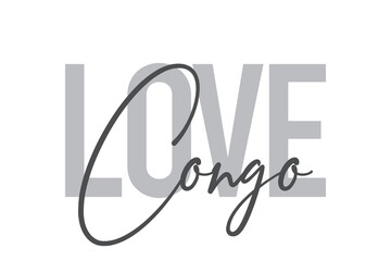 Modern, simple, minimal typographic design of a saying 