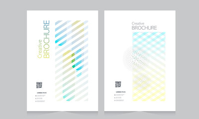 Abstract brochure template, cover design annual report, magazine