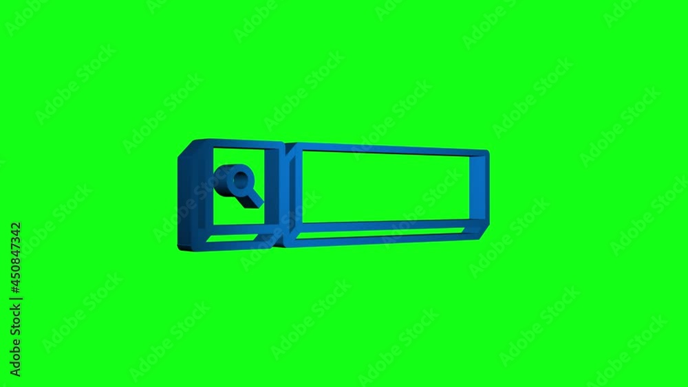 Poster search bar icon, set of search boxes ui template isolated on white background. motion graphics.