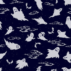 Halloween Seamless Pattern