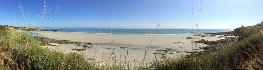 sur le littoral de Raguenez en Finistère Cornouaille Bretagne France