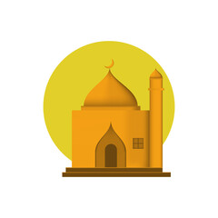 Mosque illustration 