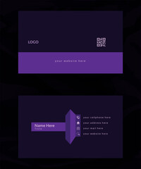 Vector business card, modern business card, Simple and clean business card, design layout