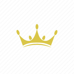 Crown Logo Template vector icon illustration design © Yevhen