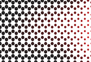 Light red vector texture with disks.