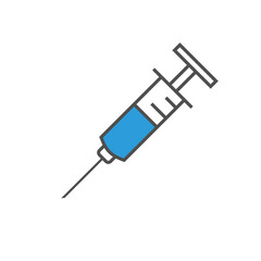 simple injector icon vector illustration
