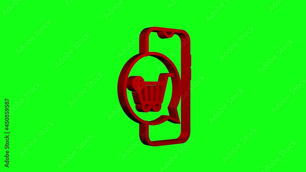 Poster Add to cart icon. Shopping Cart icon. Motion graphics.