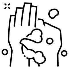 soap wash hand icon