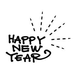 happy new yearロゴ