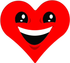 heart with a smile