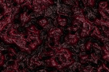 creative nice red bio creepy relief digitally made background halloween illustration