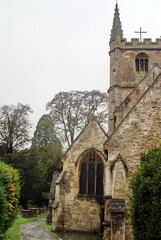 Fototapeta na wymiar St Andrew's Church in Castle Combe, England