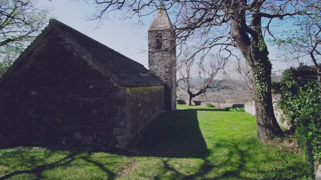 old curch the forest
