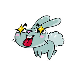 Vector design on a white isolated background for postcards, banners, stickers for social networks.