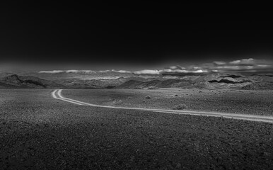 road in the desert