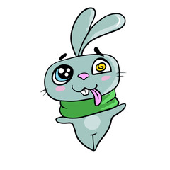 Vector design on a white isolated background for postcards, banners, stickers for social networks.