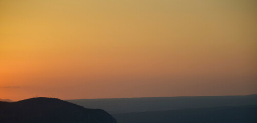 El ambiente de un amanecer
