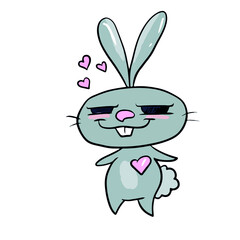 Vector design on a white isolated background for postcards, banners, stickers for social networks.