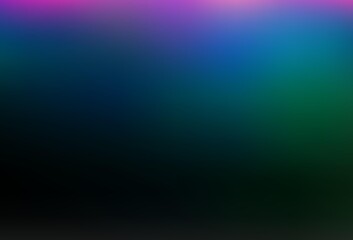 Dark Multicolor, Rainbow vector modern bokeh pattern.