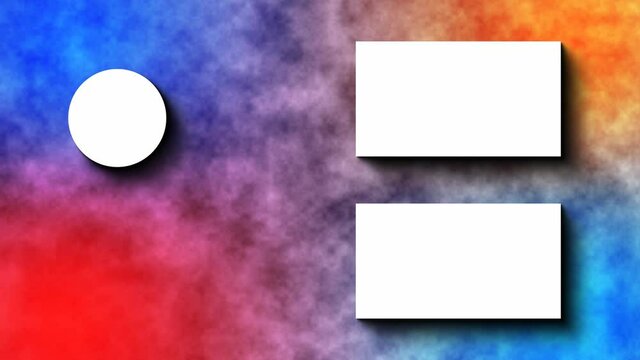 Mix color design Outro video. End Screen video with multi color design and smoke effect. - Powered by Adobe