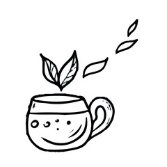 Vector design on a white isolated background for postcards, banners, stickers for social networks.