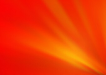 Light Red, Yellow vector abstract blurred background.